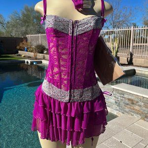 Corset - type matching lingerie